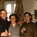 Robert Lindow 3 Cdo Bde RM HQ (left) and 3 others, c.1950s