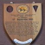 No.1 Commando 1995 Reunion Presentation Plaque