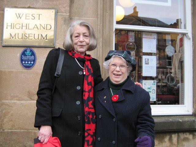 Jennie Barlow and Janet Bishop