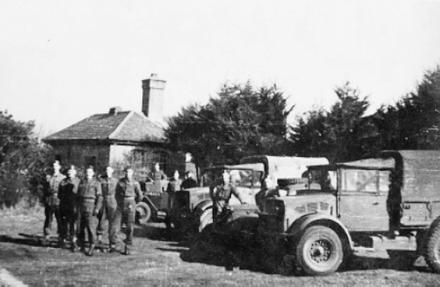34 (Army) Section at 30 Assault Unit HQ, Littlehampton