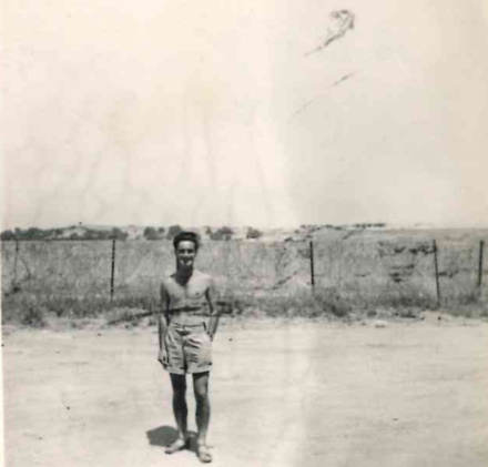 Arty Shaw, Pinefields, Cyprus 9 May 1956