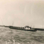 Self Propelled Tanker on the Rhine June 1953