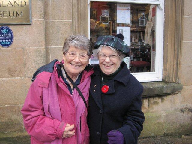 Pam Scott and Janet Bishop