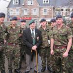 Scotty and Sappers at opening of Commando Gallery
