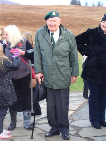 Harold Nethersole at the monument