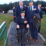 Jim Kelly , 41RM Commando , his son Mike and Jack Bakker