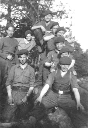 William Ledger 45RM Commando and others 15 April 1945