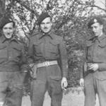 Bill Ledger 45RM Commando (centre) 10th May 1945