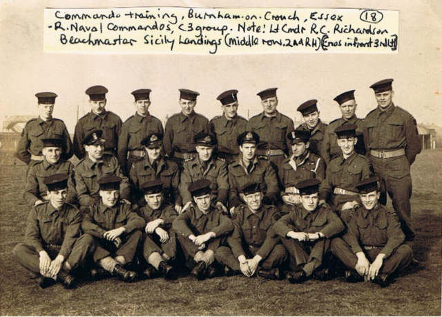 Royal Naval Beach Commando 'C3' group, Burnham on Crouch, Essex