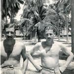 Captains John Sargeant and Ray Noble, No.5 Commando