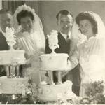 Thomas Irving (No.11 Cdo) and his wife Jeannie on the right
