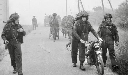 Commandos of 48RM Commando, St Aubin-sur-Mer, Juno area 6 June 1944