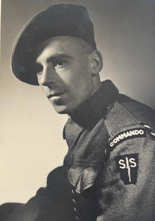 Fus. (later Tpr) David Hall, batman to Capt. Evelyn Waugh