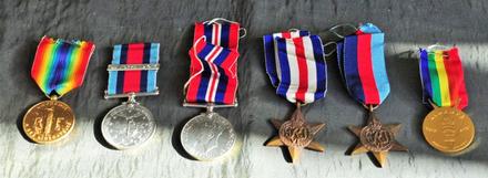 UK and French awards to LCpl. Ovenden (No.4 Cdo) kia 6/6/1944