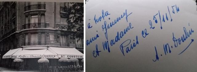 Rallye des Commandos Cafe, Avenue De la Motte Piquet, Paris, c. 1956