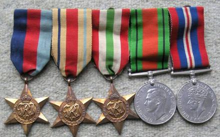 Medals of Fusilier John Driver, No.3 Commando