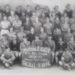 Pte. Robert Trusty, 50ME Cdo, at the Middle East Signal School, Feb-Apr 1941