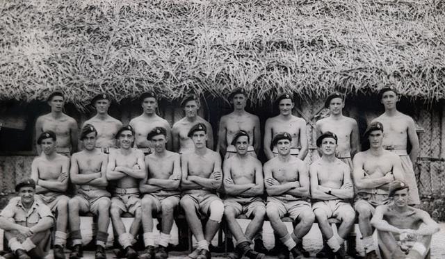 44RM Commando 'C' Troop, Officers and NCO's