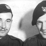 Mne Samuel Wesley Brierley 46RM Cdo. 'Y' tp (on the right) and unknown
