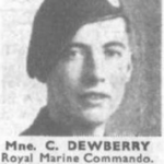 Marine Charles William Dewberry, 46RM Commando died on war service 5/2/1945 UK