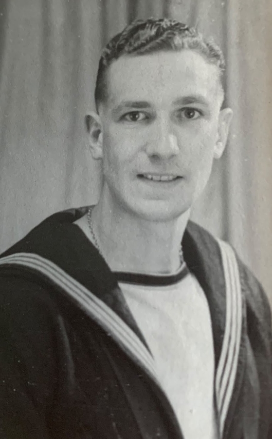 Ronald Chilton during his Royal Navy service before the Commandos
