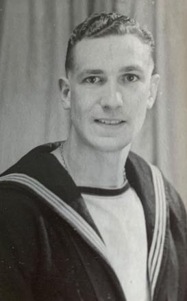 Ronald Chilton during his Royal Navy service before the Commandos
