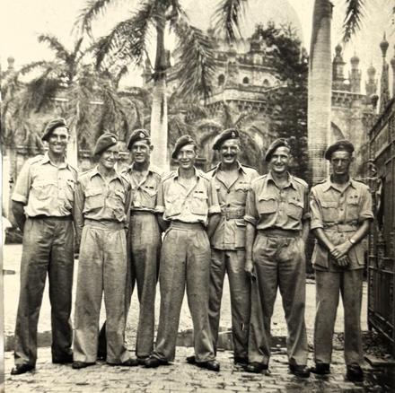 Mne. Lawrence Page and others from 44RM Commando 'A' Troop