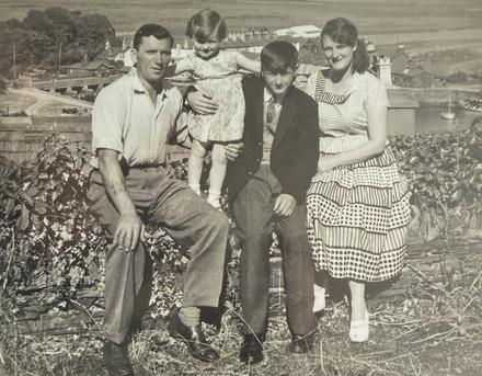 Wilfred Joseph Broderick (45RM Cdo) and Family