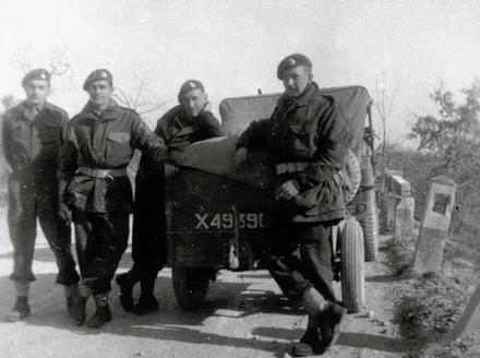 Officer and three others from 43RM Commando