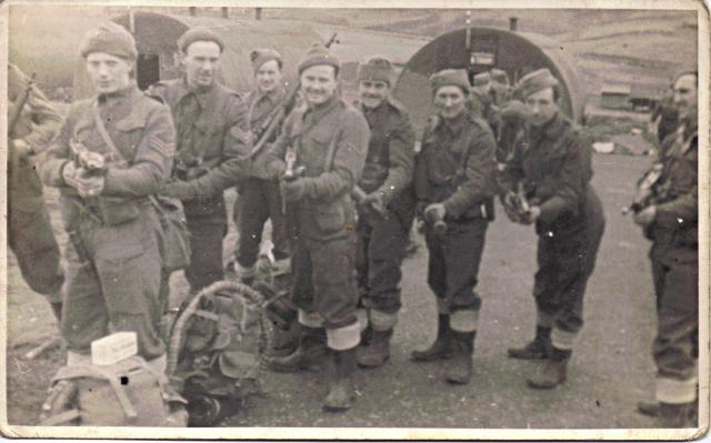 Group from No.12 Commando at Voxter Camp, Shetlands (3)