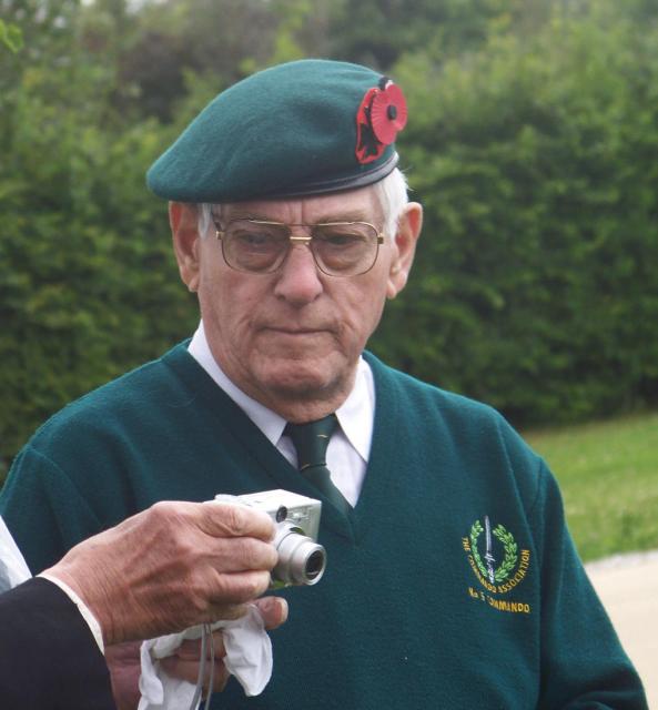 Billy Moore at the National Memorial Arboretum