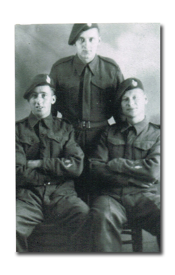 Reg Bettiss, Herbert Russell, and Harry Webb