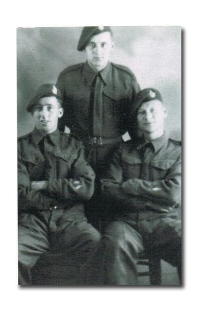 Reg Bettiss, Herbert Russell, and Harry Webb