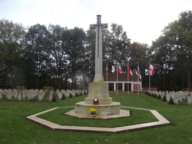 Adegem Canadian War Cemetery, Belgium.