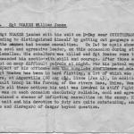 Military Medal citation for Sgt William Noakes 45RM Commando
