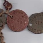 Dog Tags of of Pte Hugh 'Blake' MacKenzie