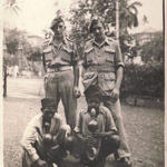 No.1 Commandos Hugh 'Blake' MacKenzie (left) and Tag Barnes 15th July 1944