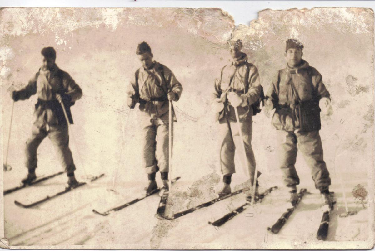 Hugh MacKenzie on the right with others.