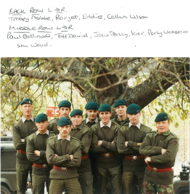 59 Independent Commando Squadron RE team for the Cambrian Patrol1993