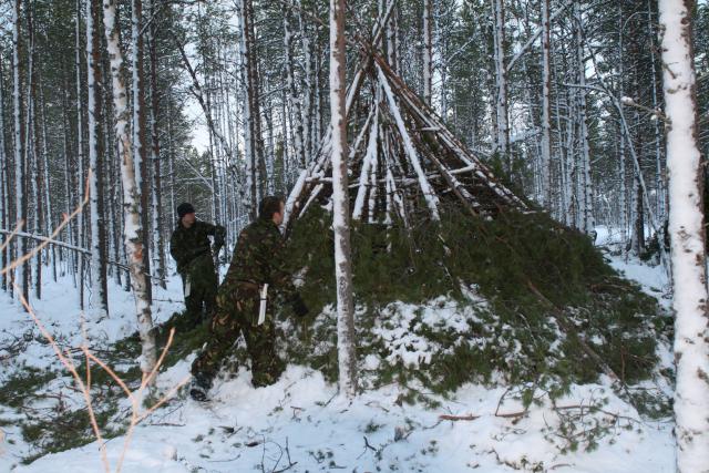 Commando Sappers Survival Shelter