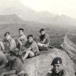 45 Commando RM pass picket at Dhala, Aden 1961