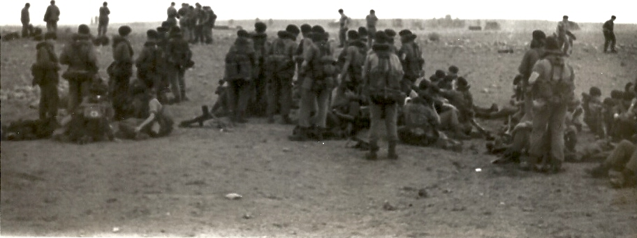 45 Commando RM on an exercise in Libyan desert circa 1960s