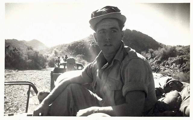 Ed Casey with 45 Cdo. in Aden