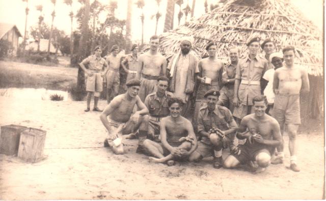 Group from 42RM Commando, Cocanada,  23 Jul 1944