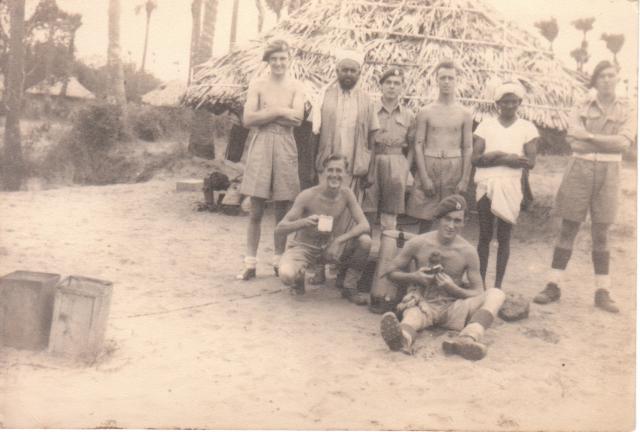 Group from 42RM commando, Cocanada 23 July 1944 (2)