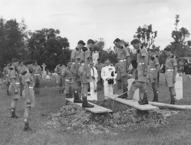 The Funeral of Marine Gerald 'Scouse' Kierans, 42 Commando RM 'L' Company (4).