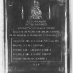 42 Commando RM Plaque in St. Michaels Chapel Singapore