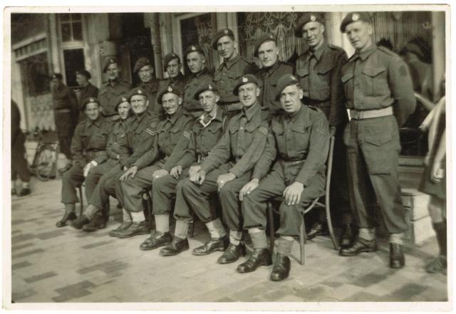 Group from 'S' Troop 46RM Commando, De Panne Belgium 16/9/1944 (2)