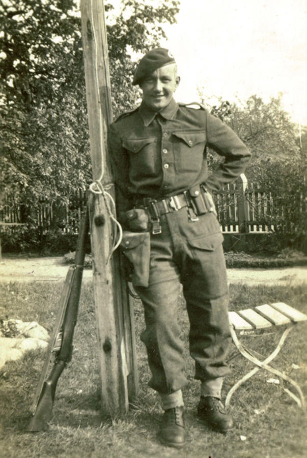 Mne. Ron Griffiths, 46RM Commando 'S' troop June 1945. 