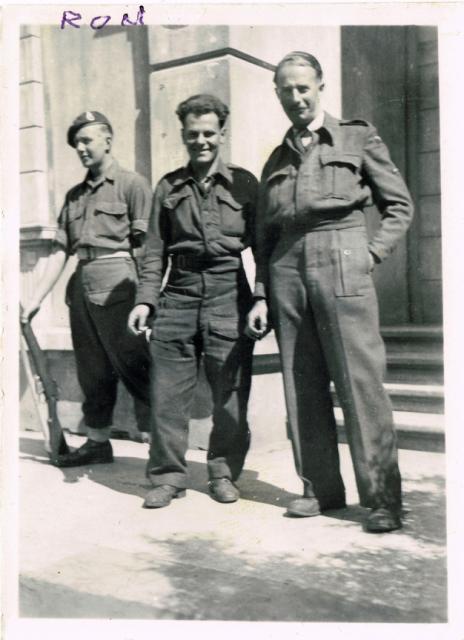 Ron Griffiths on guard, and 2 others